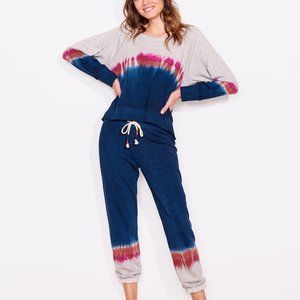 GRADIENT TIE DYE BASIC SWEATPANTS